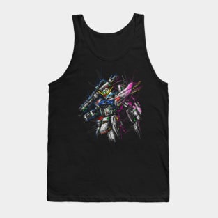 Gundam f91 Tank Top